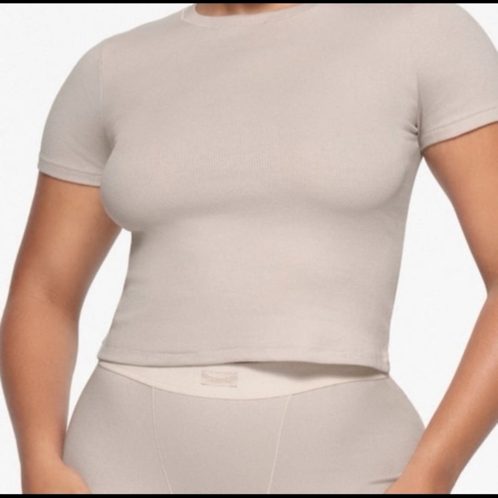 SKIMS Cotton Rib T-Shirt
